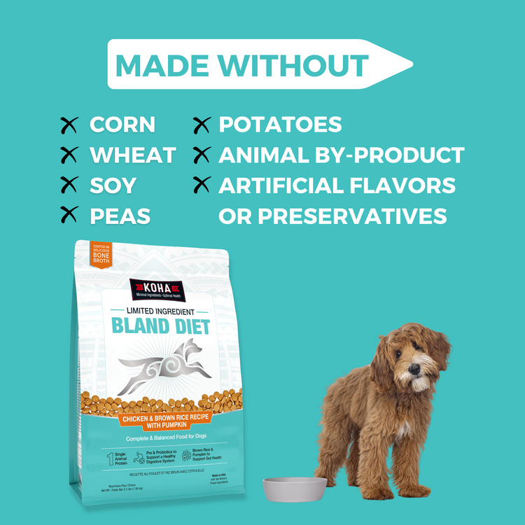 L.I.D. Bland Diet Chicken & Brown Rice, 3.5-lb