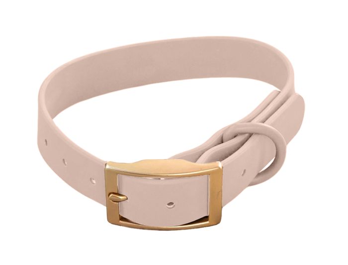 Dexypaws Waterproof Dog Collar, Nude Small Dog 1pc