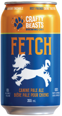 Crafty Brewing Beasts Co. - Fetch Canine Pale Ale - 355ml