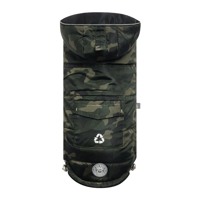 Gf Pet Recycled Parka Camouflage Xxsmall Dog 1pc