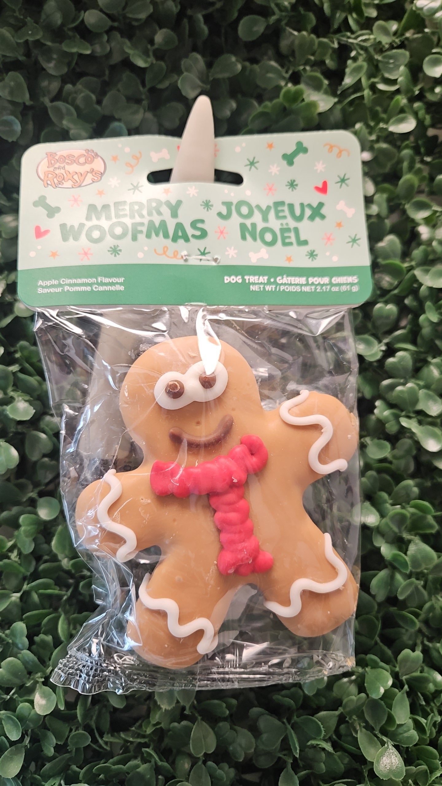 BOSCO & ROXY'S Gingerbread Man Cookie, 2.17-oz