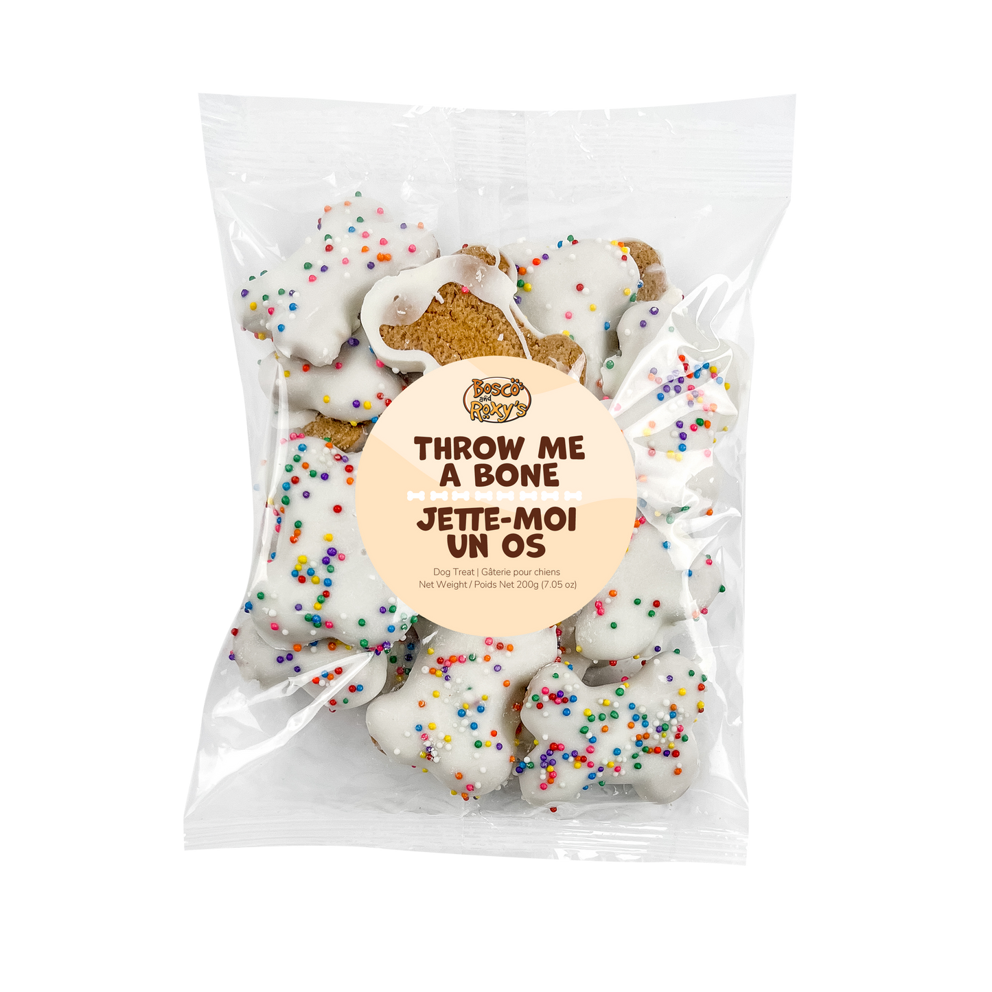 BOSCO AND ROXY'S Throw Me A Bone Dog Cookies, 7.5-oz