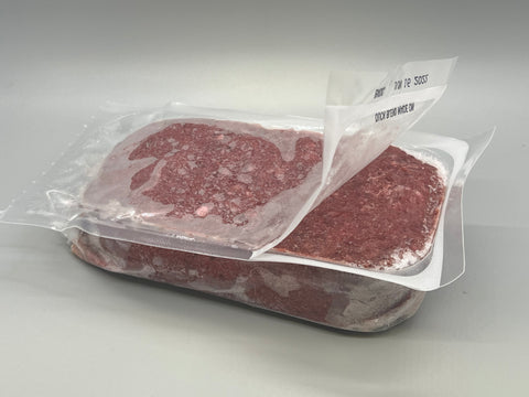 Back2Raw Complete Beef Recipe & Pork Blend Frozen Dog Food, 12-lb