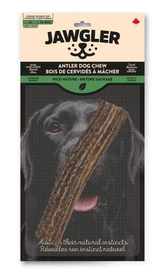Jawgler Antler Dog Chew, Whole Wild Nature, X-Large