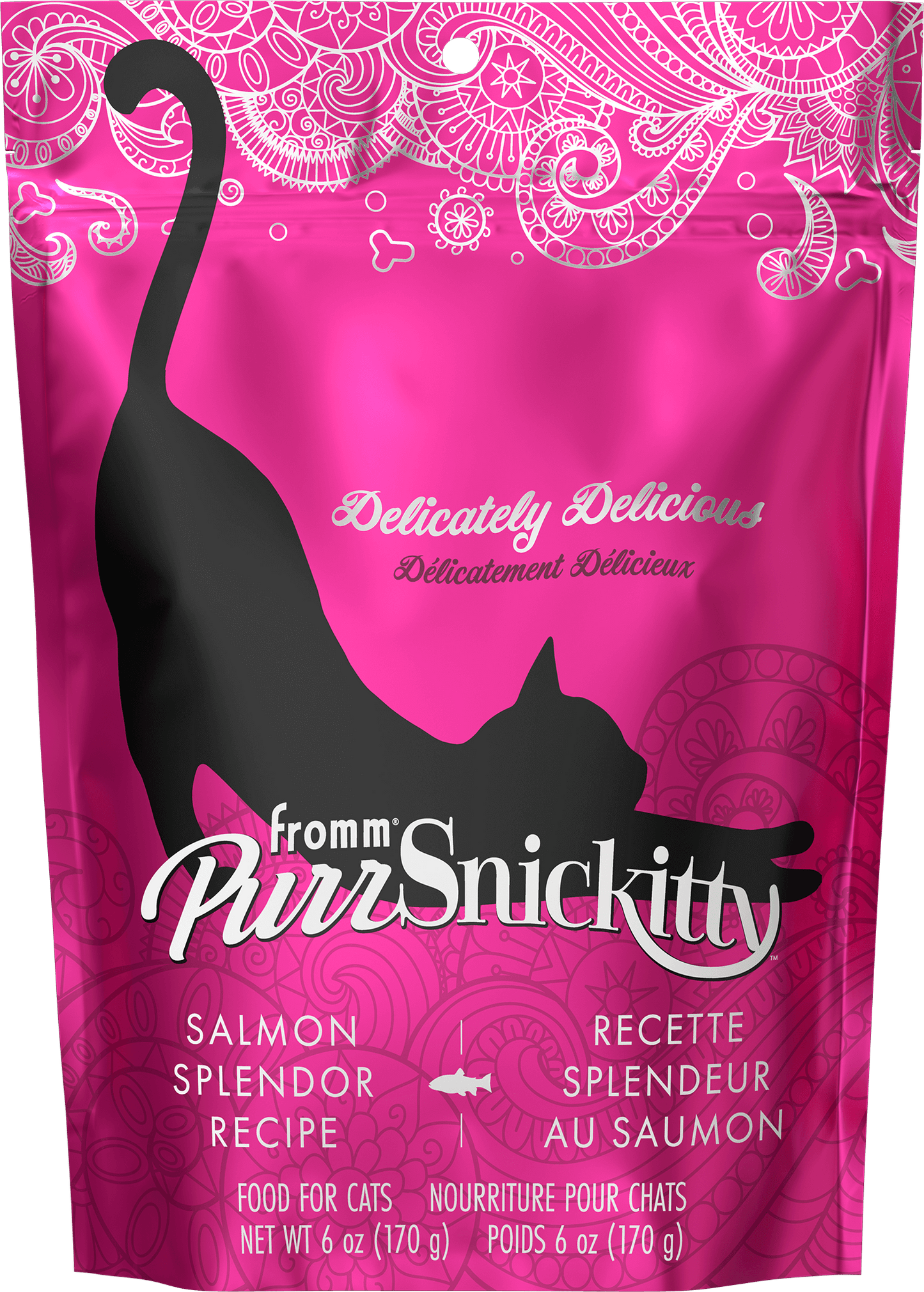 Fromm PurrSnickitty Salmon Splendor Recipe Dry Cat Food, 6-oz