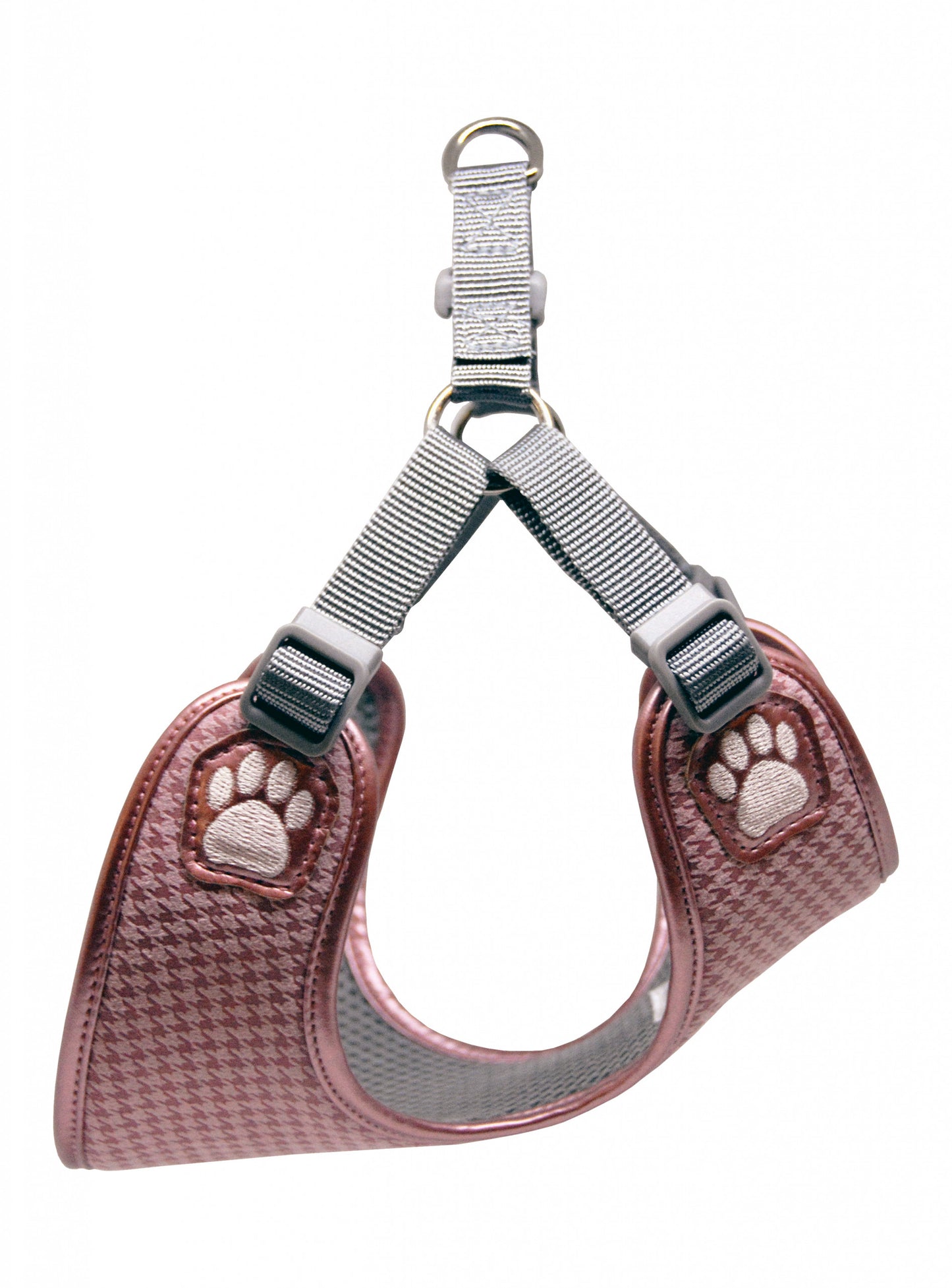Pretty Paw Pets - Melrose Houndstooth Dog Harness - Size 4