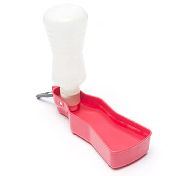 Messy Mutts Plastic Water Dispenser 283ml, Watermelon