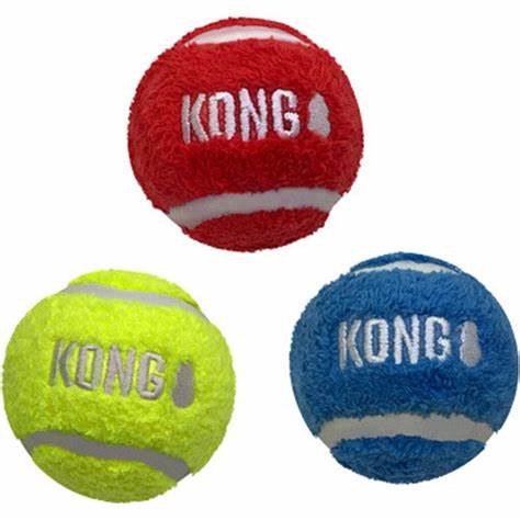 KONG Sport Softies - Tennis Ball -Large - 2 Pack