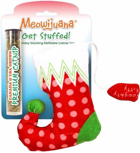 Meowijuana - Get Stuffed Stocking - Cat Toy