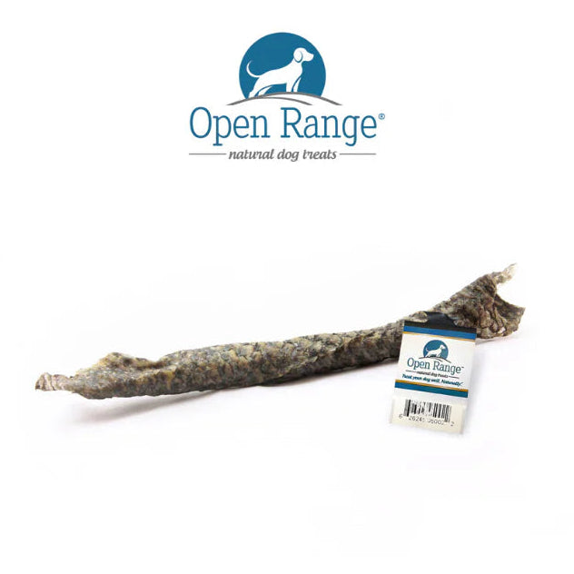 Open Range Tilapia Skin Rolls Dog Treat