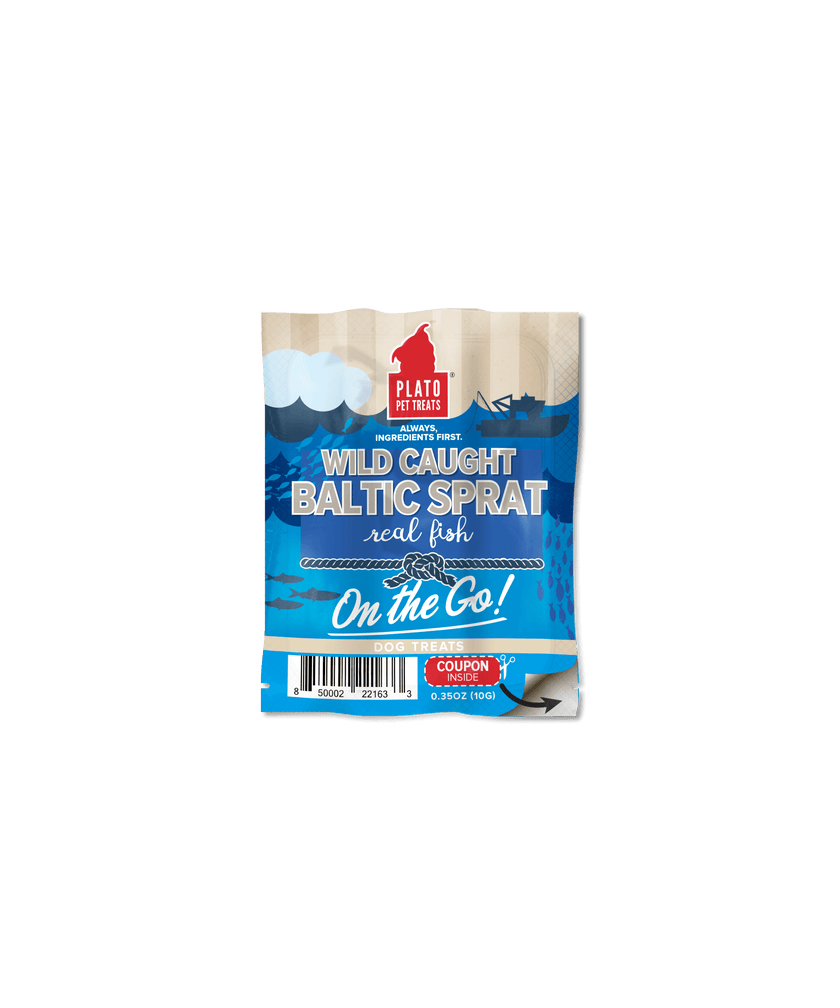 Plato - On The Go! Bulk -Wild Caught Baltic Sprat - 0.35-oz