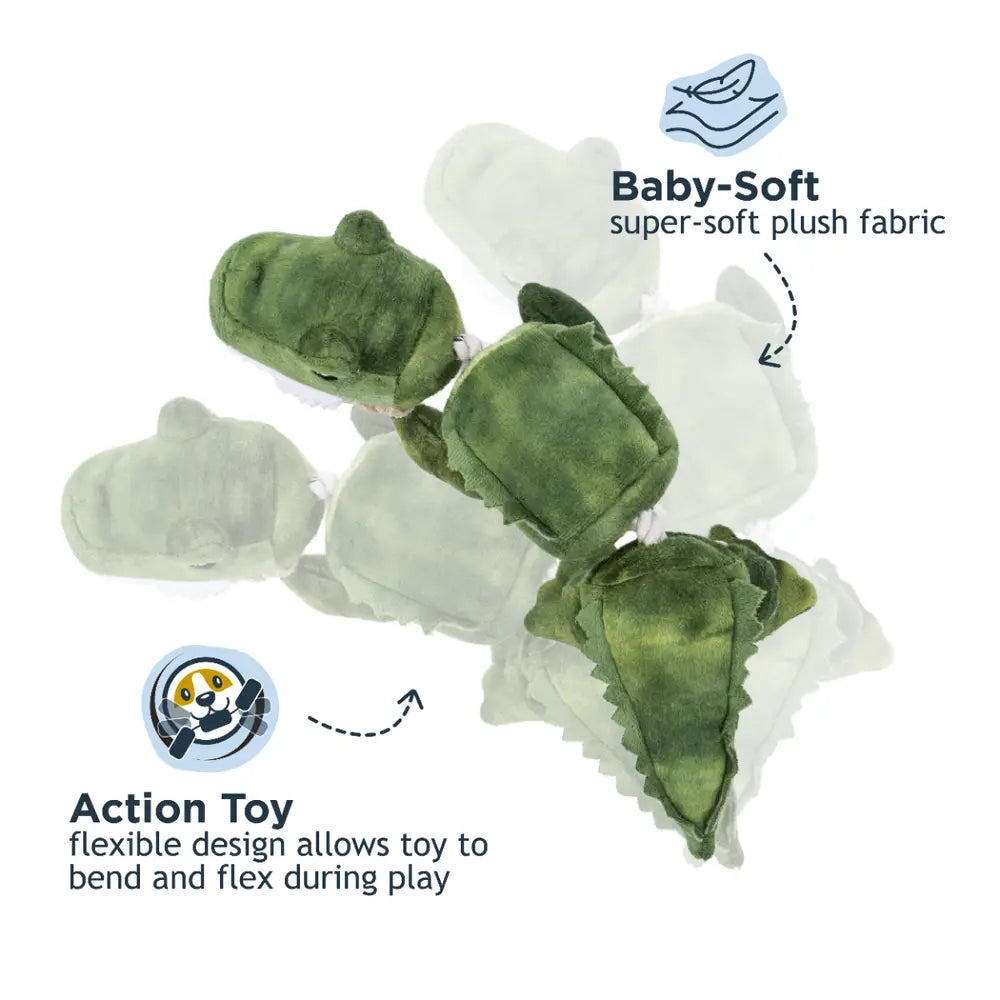 Tall Tails – Jointed Plush Alligator
