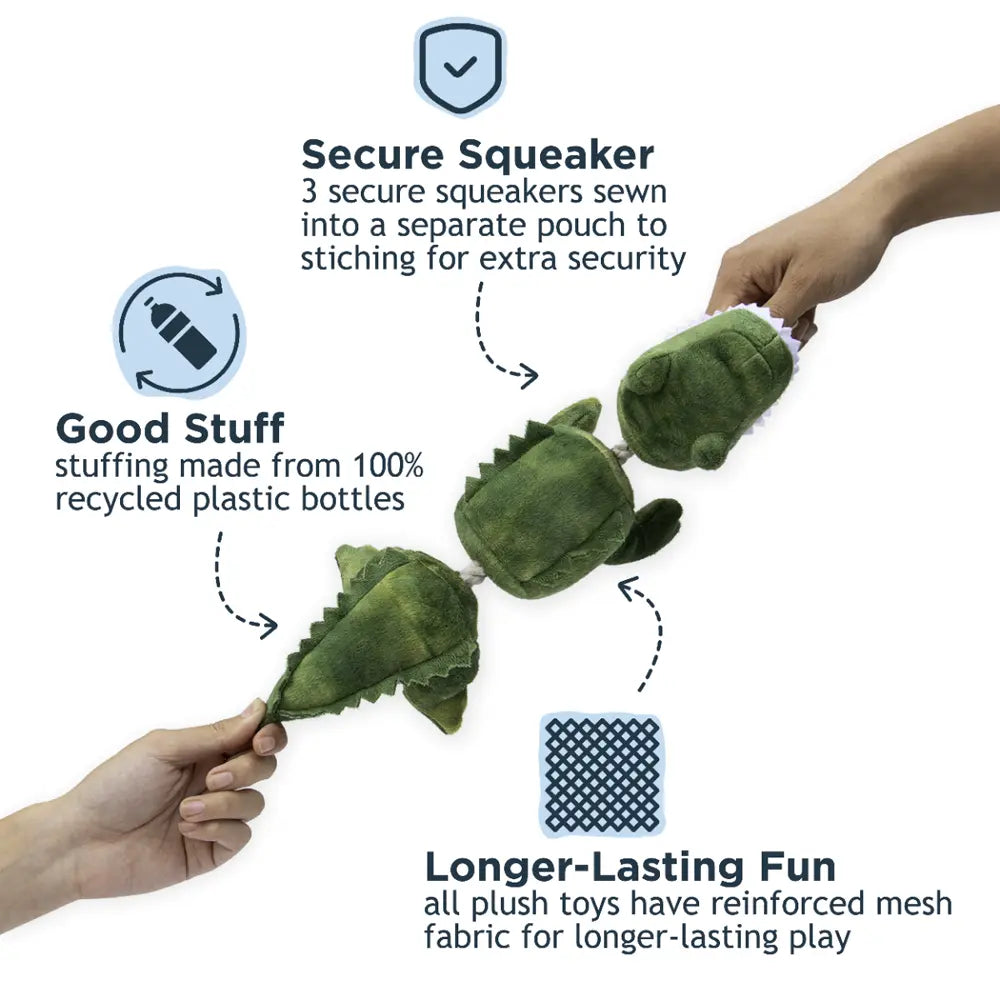 Tall Tails – Jointed Plush Alligator