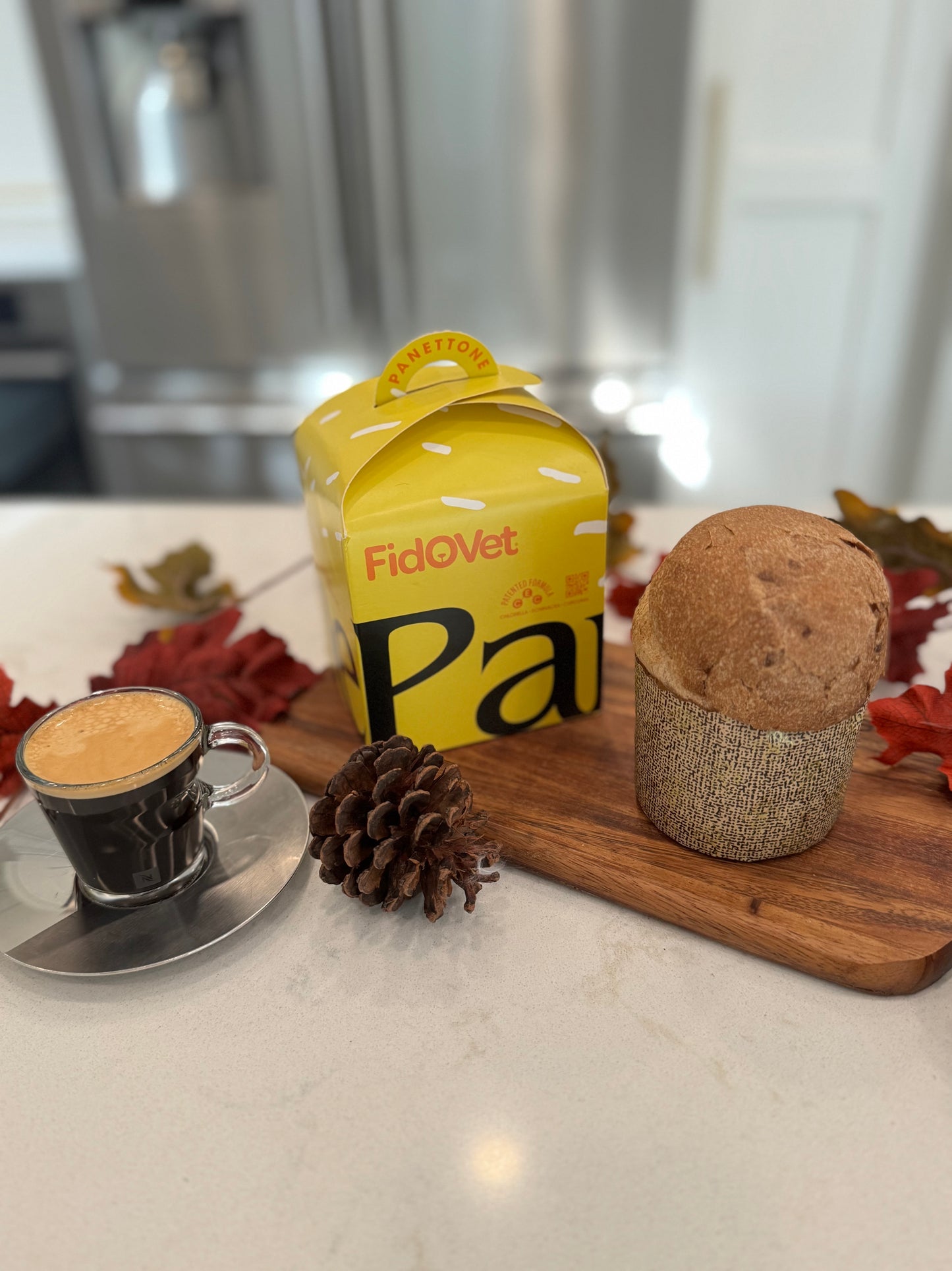 FIDOVET Apple and Blueberry Panettone, 100-gr