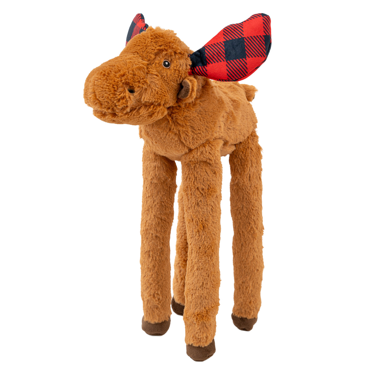 Tall Tails Plush Inner Rope Moose Dog Toy 20-in