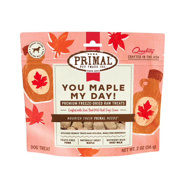 Primal Pet Foods - You Maple My Day Pork & Maple with Goat Milk Dog 2oz