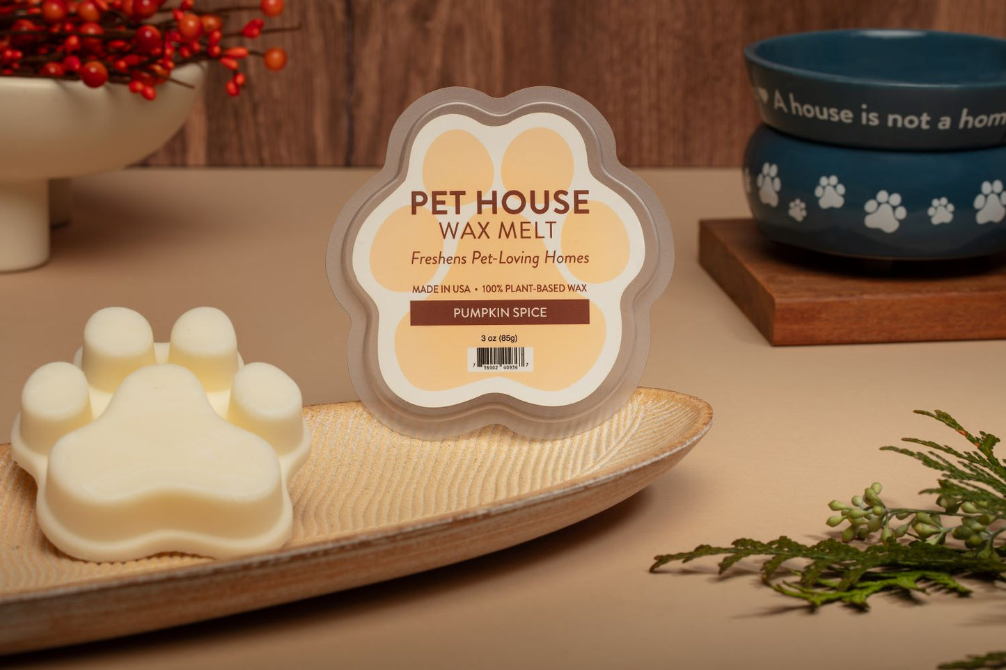 Pet House Wax Melt, Pumpkin Spice, 3-oz
