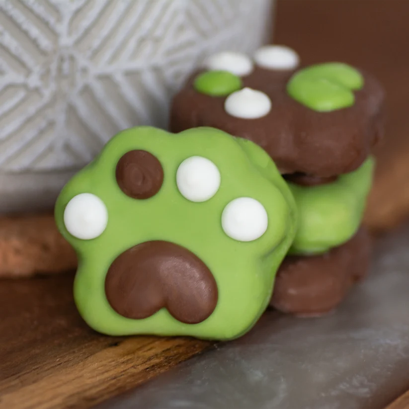 Bosco and Roxy's Sharing is Caring Mini Paws Dog Cookies 2 Pack