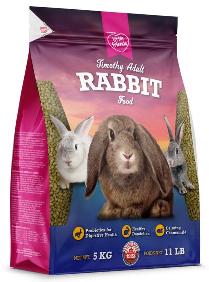 Martin Little Friends Extruded Timothy Rabbit Food Small Animal 5kg
