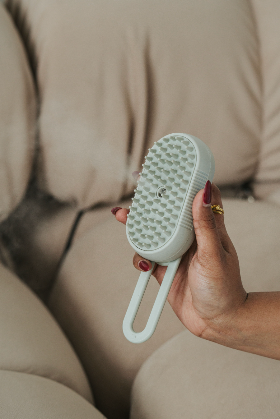 Dexypaws Perfect Fur Spritz & Brush Pet Curry Comb For Pets