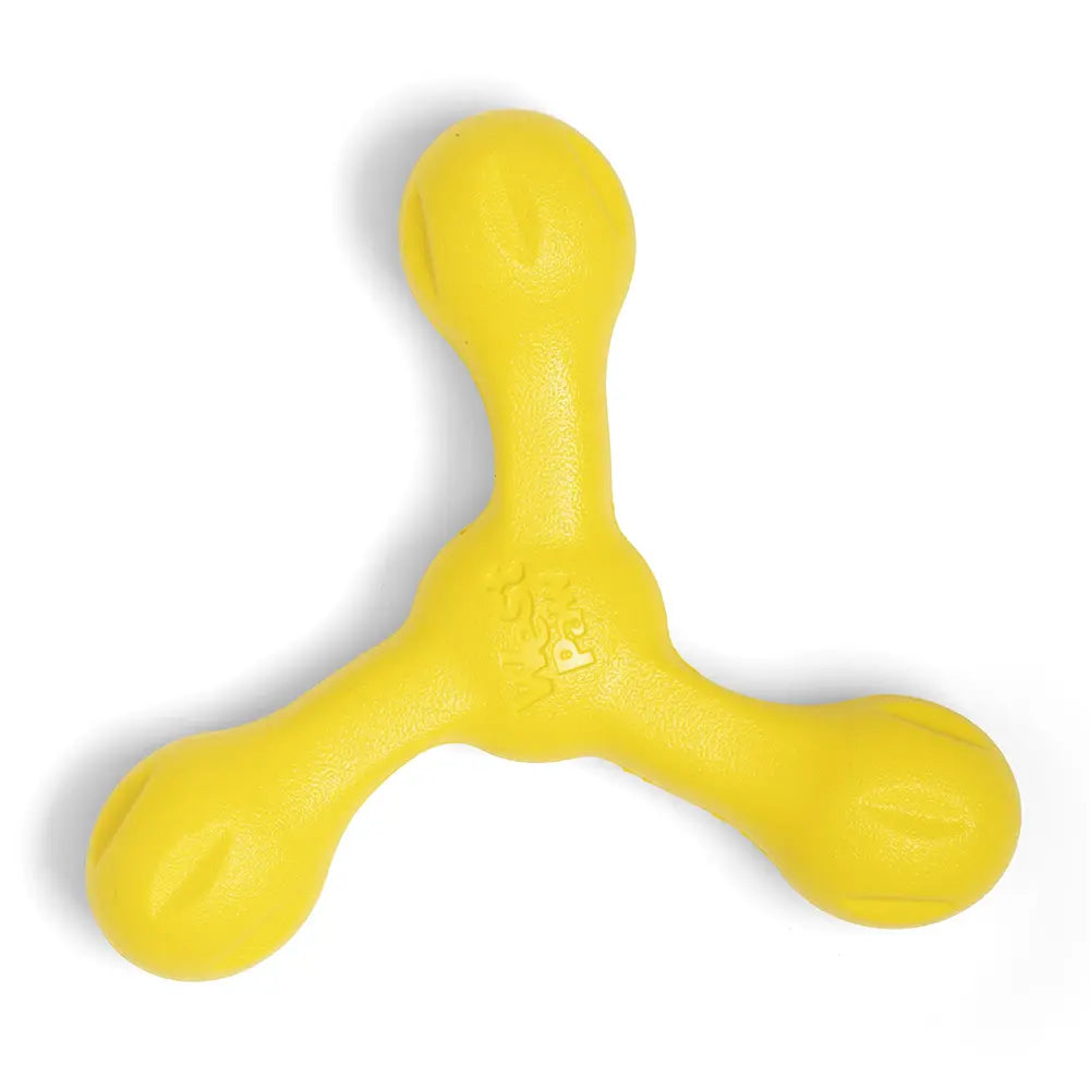 West Paw Skamp Fetch Dog Toy, Yellow