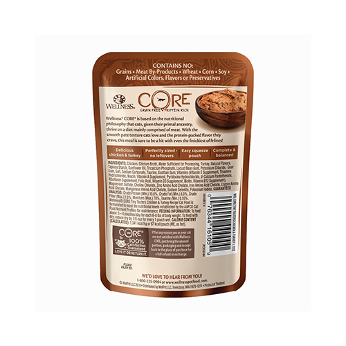 Wellness CORE Tiny Tasters Chicken & Turkey Wet Cat Food - 1.75-oz