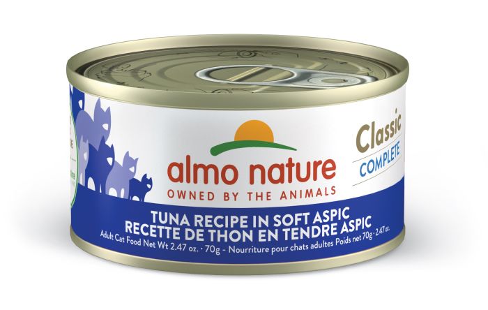 Almo Classic Complete Cat Food - Tuna Recipe In Soft Aspic 70g