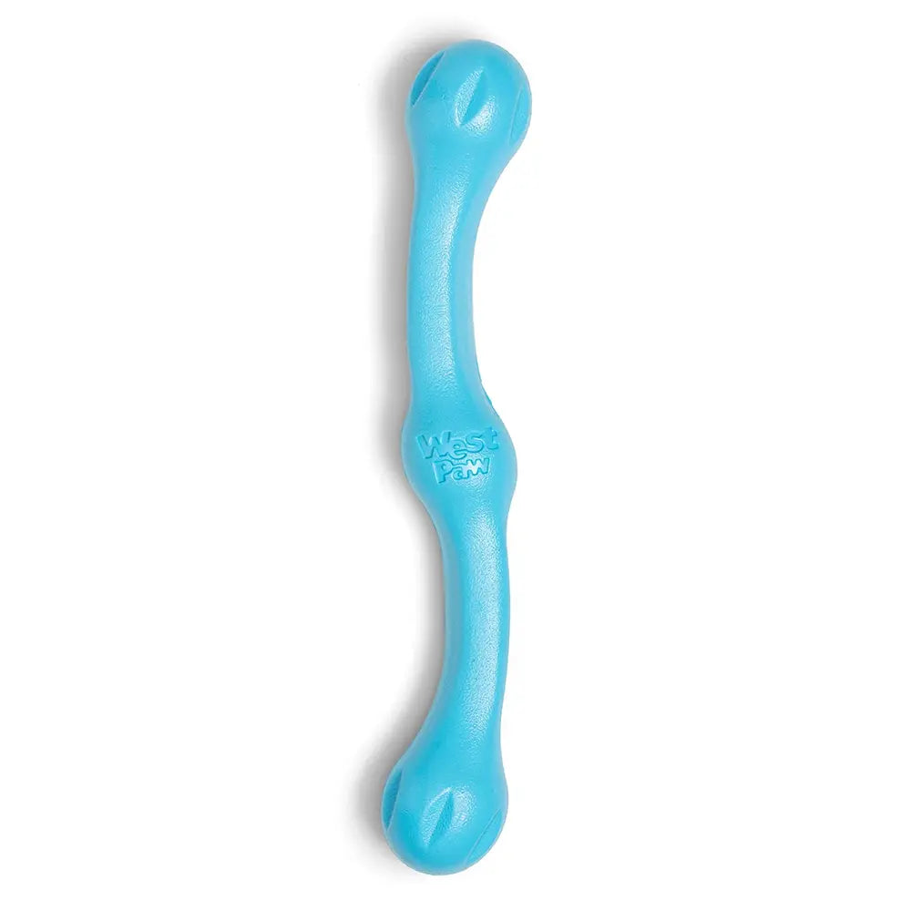 West Paw Zogoflex Zwig Dog Toy, Aqua Blue, Large