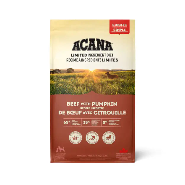 ACANA Singles Beef with Pumpkin Recipe Dry Dog Food 10.8-kg Bowmanville Ontario
