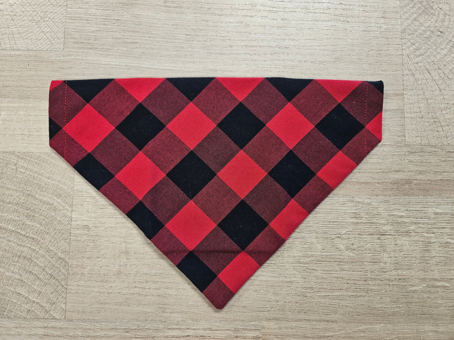 Bee's Handmade Goods - Buffalo Plaid Bandana - Small