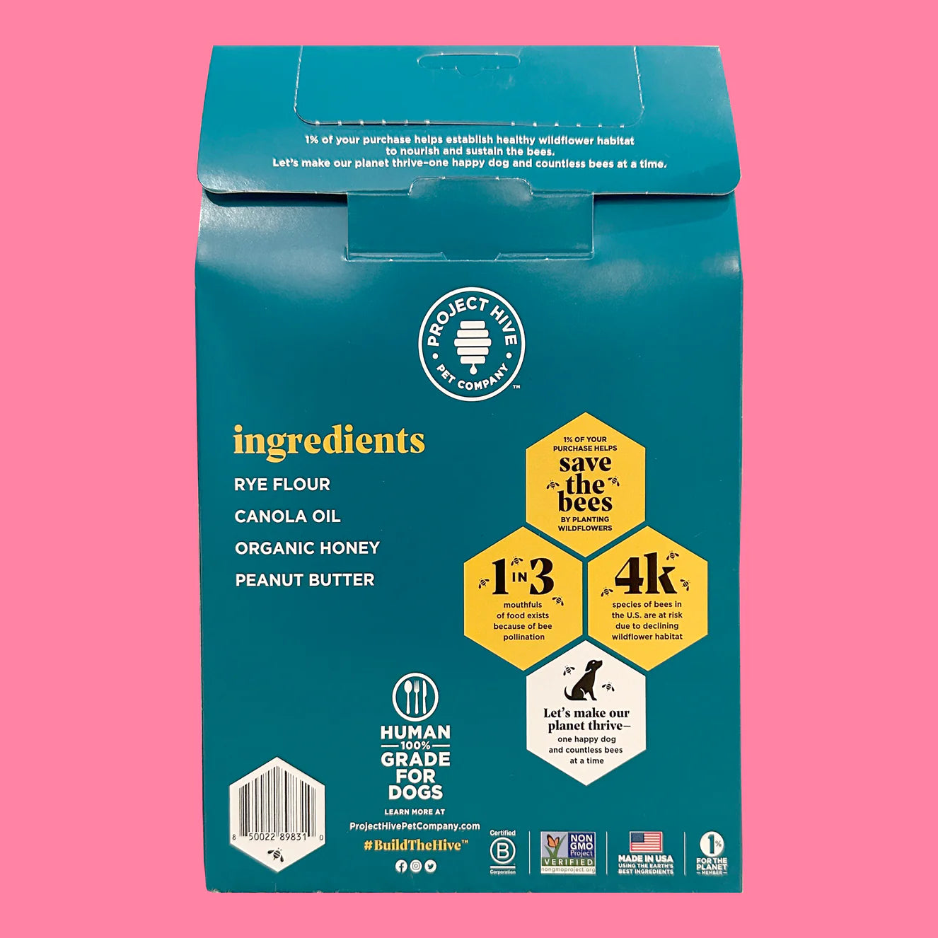 Project Hive™- Hive Peanut Butter Biscuits - 12oz