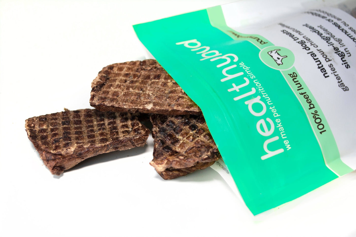 Healthybud Dog Treats - Beef Lung - 60g