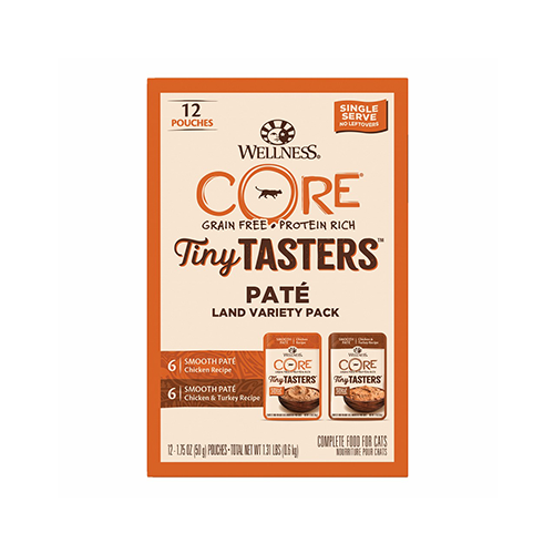Wellness® CORE® Tiny Tasters™ Pâté Land Variety Pack 12 x 1.75 oz