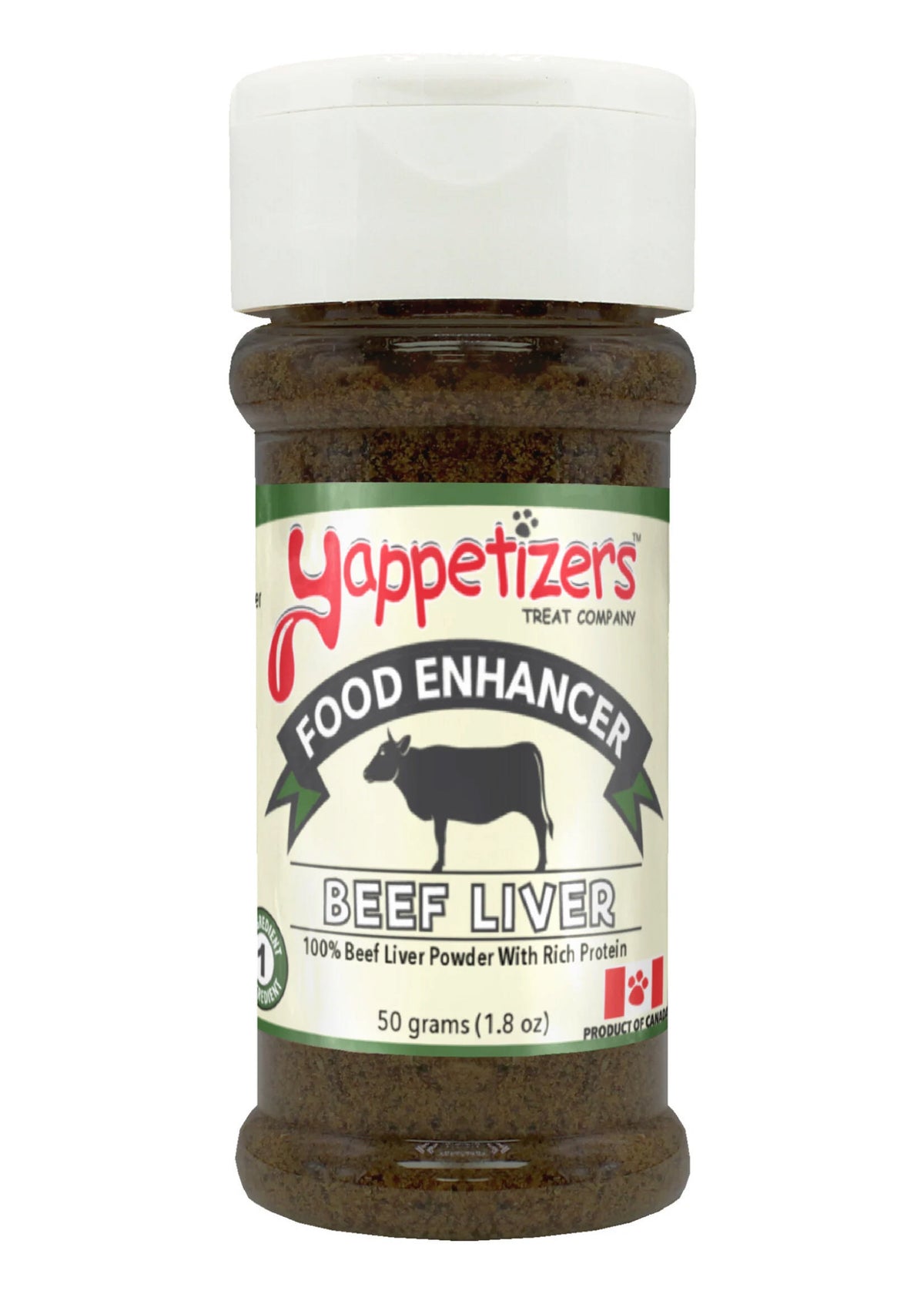 Yappetizers Beef Liver Food Enhancer Topper for Dogs and Cats 50-g Courtice Ontario