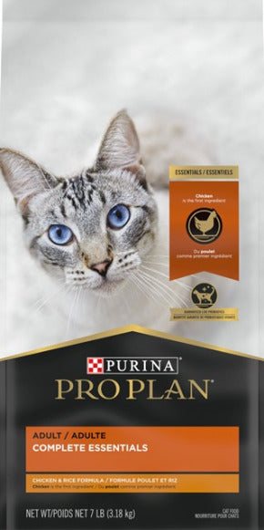 PURINA Pro Plan Cat Essentials Adult Chicken & Rice, 3.5-lb