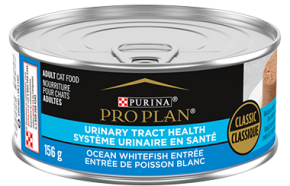 PURINA Pro Plan Cat Canned Urinary Tract Health Formula Ocean Whitefish Entrée, 156-gr