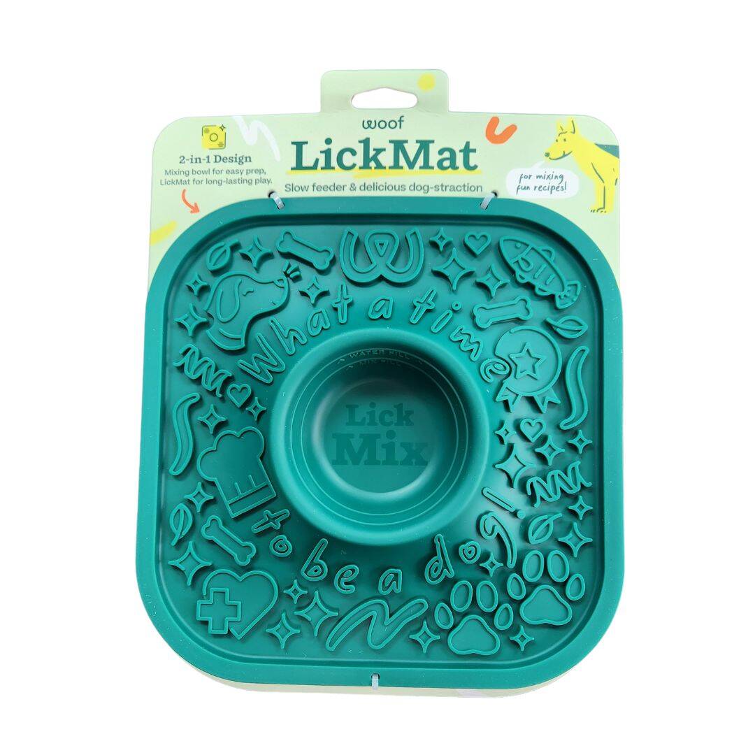 Woof LickMat Green