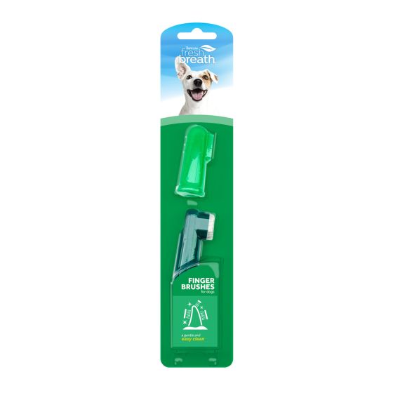 Tropiclean Fresh Breath Finger Brushes Dog 2pc