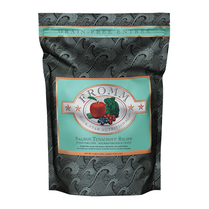 Fromm Four-Star Nutritionals Salmon Tunachovy Recipe Dry Cat Food, 4-lb (Size: 4-lb)