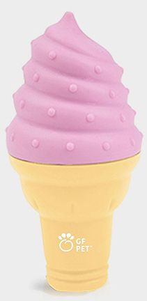 GF Pet Ice Cone Strawberry Dog Toy