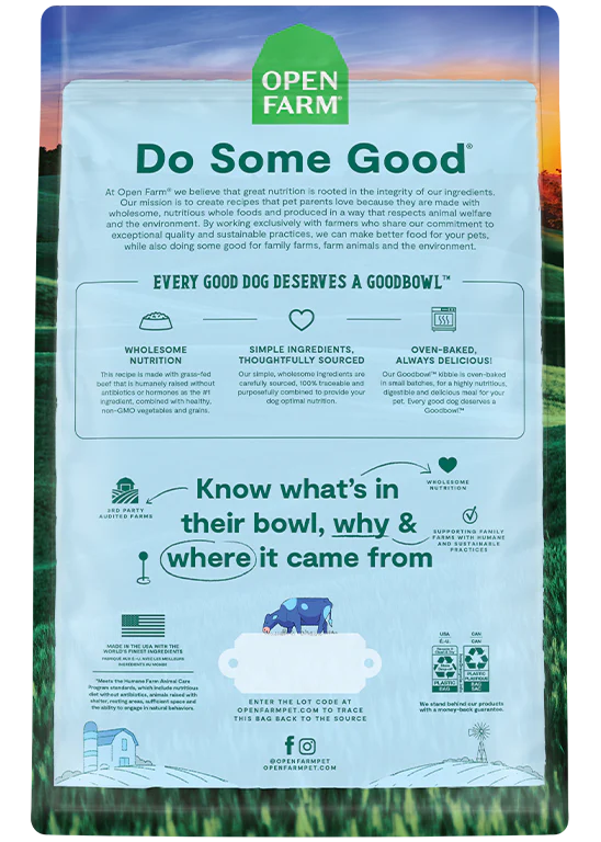 Open Farm - GoodBowl - Beef & Brown Rice - 3.5lb