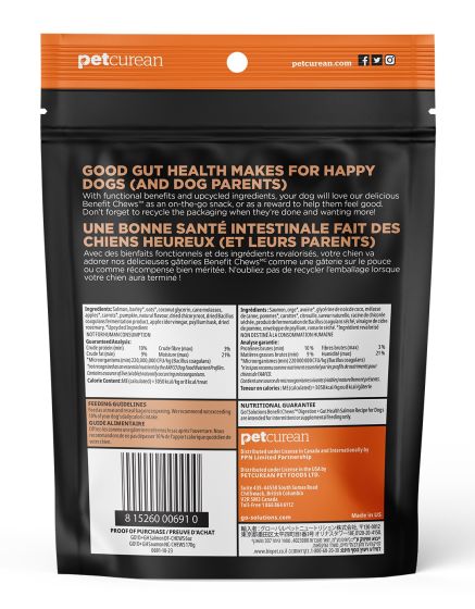 Go! Benefit Chews - Dog - Digestion + Gut Health - 170g