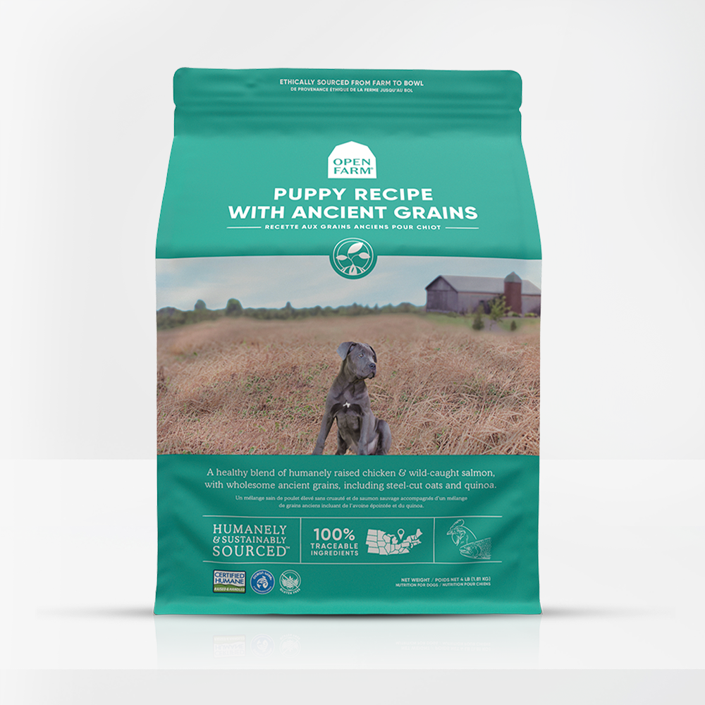 Open Farm Puppy Recipe with Ancient Grains Dry Dog Food, 22-lb (Size: 22-lb)