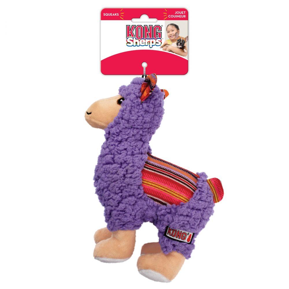 KONG Sherps Llama Dog Toy, Medium (Size: Medium)