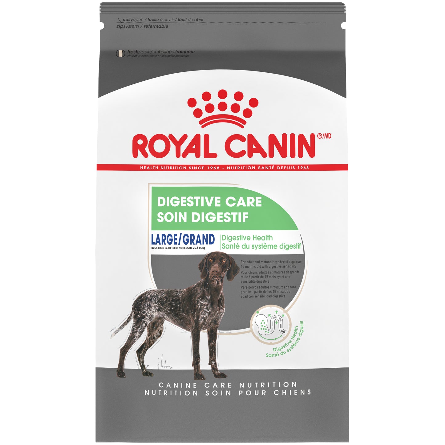 Royal Canin Canine Care Nutrition Large Digestive Care Dry Dog Food, 30-lb (Size: 30-lb)