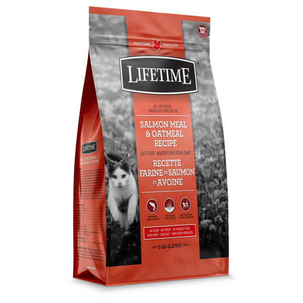 Lifetime ALS Salmon & Oatmeal Recipe Dry Cat Food, 6.5-kg (Size: 6.5-kg)
