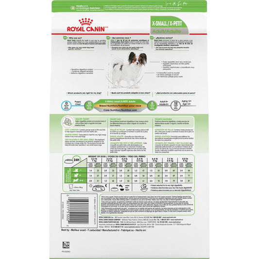 Royal Canin Size Health Nutrition X-Small Adult Dry Dog Food, 2.5-lb