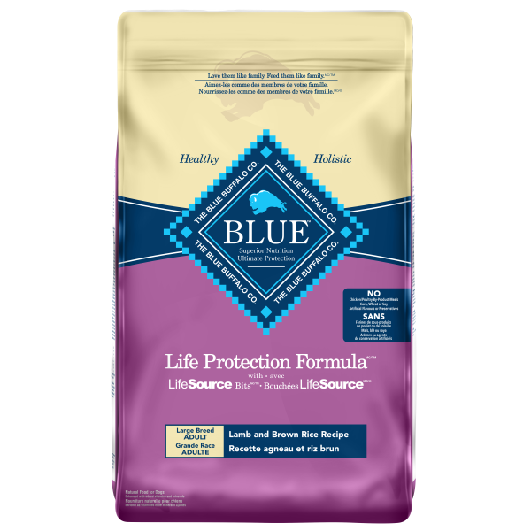 Blue Buffalo LPF Lamb & Brown Rice Adult Large Breed Dry Dog Food, 26-lb (Size: 26-lb)