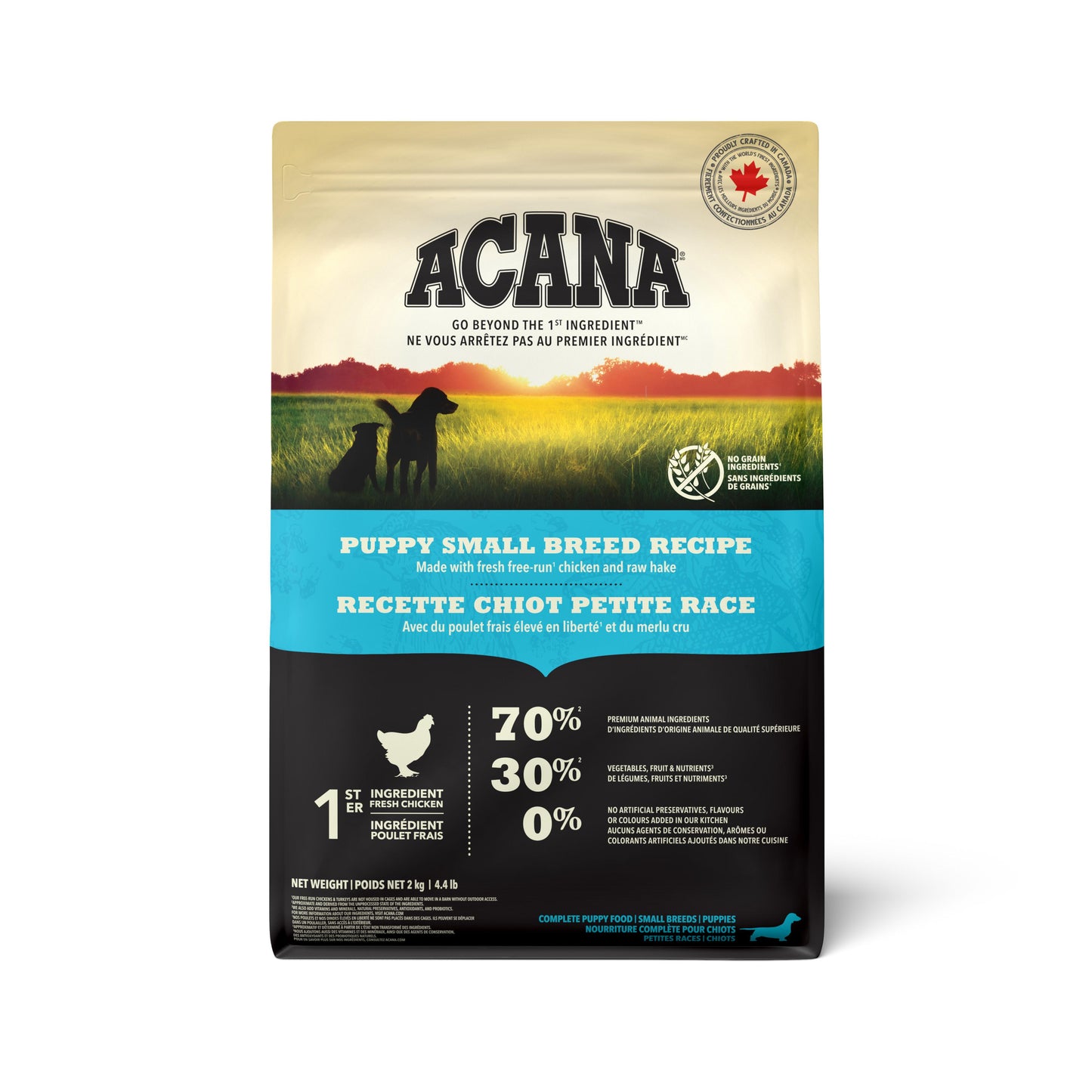 ACANA Puppy Small Breed Dry Dog Food, 2-kg (Size: 2-kg)