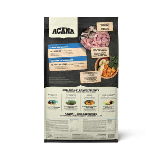 ACANA Adult Dry Dog Food, 11.4-kg